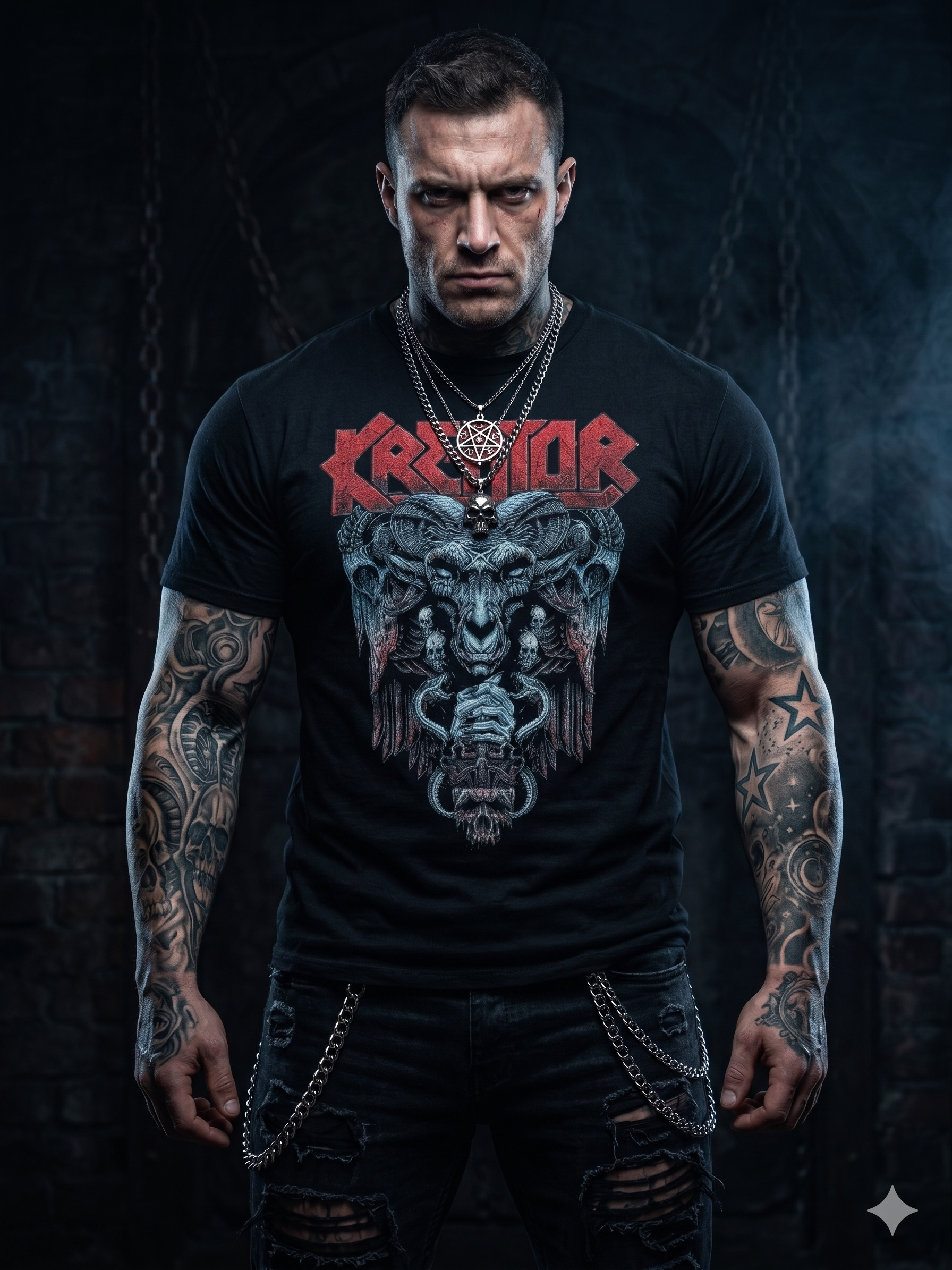 Kreator Siyah Tshirt